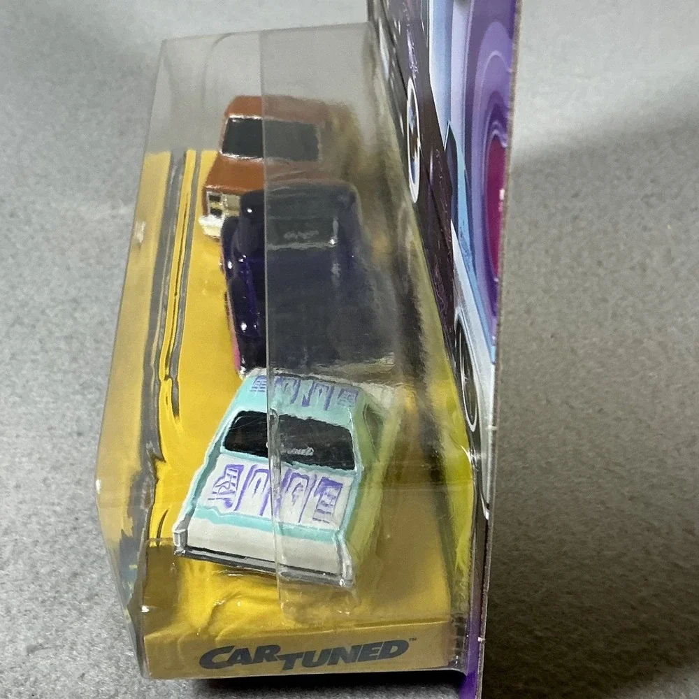 Car Tuned Series 4 Chevy Kustoms Diecast 3 Pack C10 Pickup El Camino New